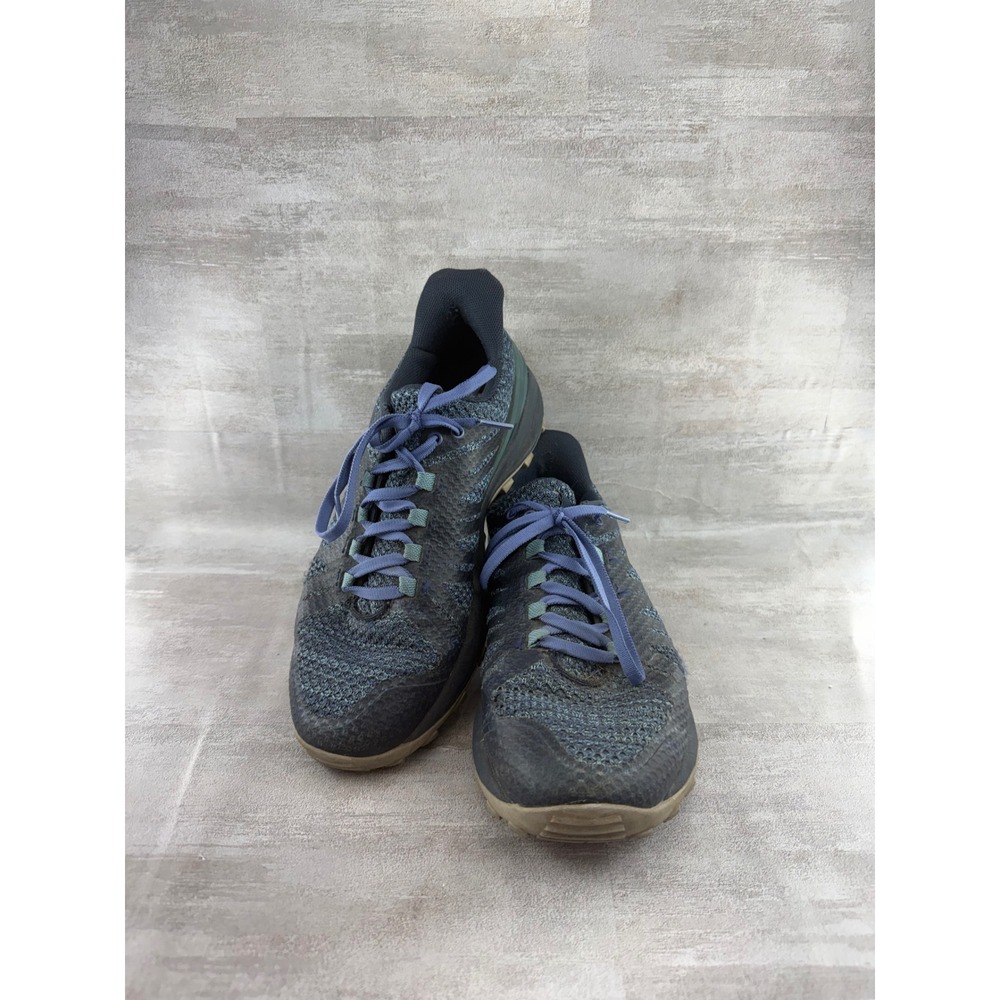 Merrell Antora Women Blue Black Trail Running Shoes Vibram J52758 Size 7